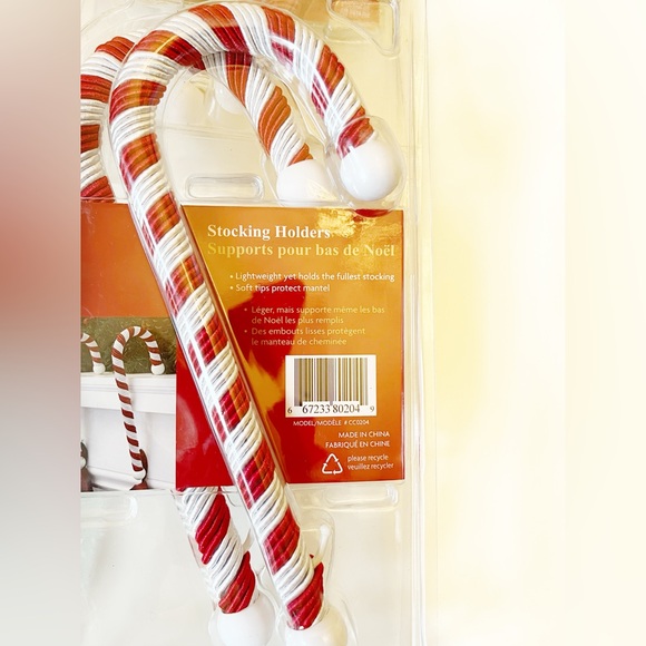 Christmas Mantle Stocking Holders - Picture 2 of 3